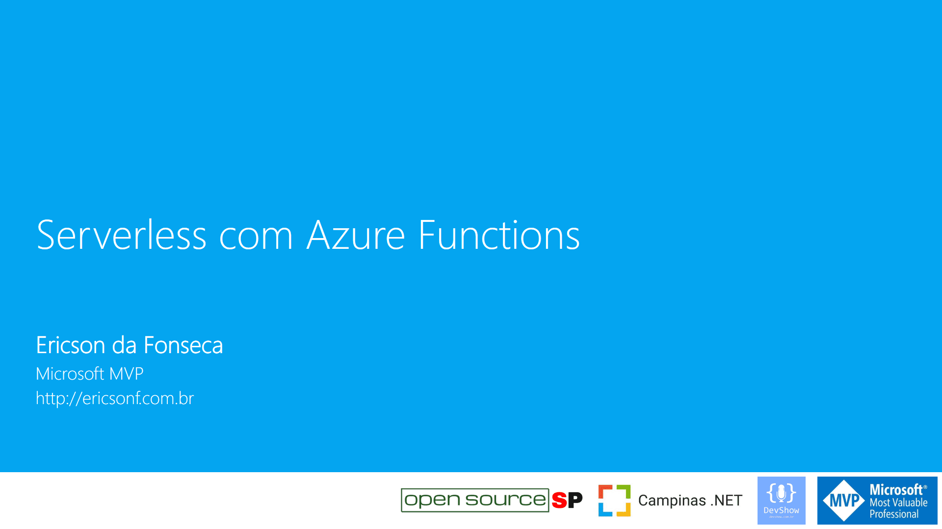 Serverless com Azure Functions