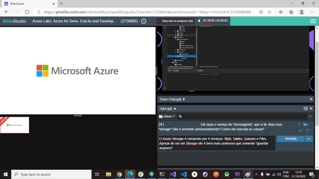 Azure Labs 2020 - Chat